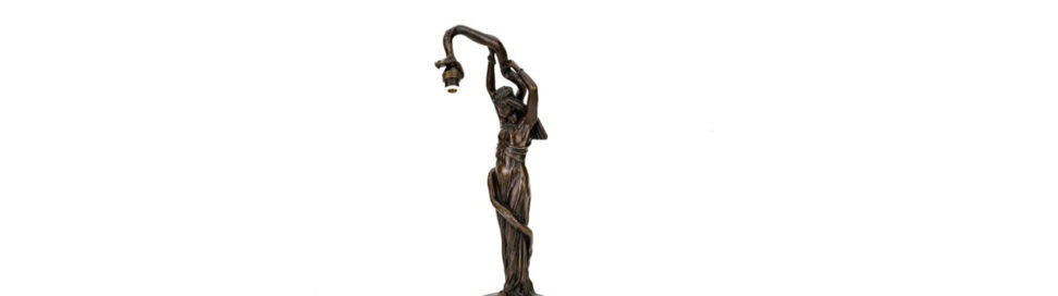Passage Arts - Ivan-Zajec Art Nouveau Lamp Bronze Gallery (1van1) Passage Arts - Ivan-Zajec Art Nouveau Lamp Bronze Gallery (1van1)
